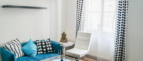 TV connectée, cheminée