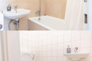 Shower, hair dryer