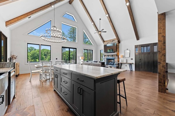 House (Multiple Bedrooms) | Interior - Gray Fox Lodge by Avantstay Waterslide Pool, Theater Sleeps 21 (Sherrills Ford)