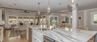 Five Bedroom Oceanfront Property with private beach access