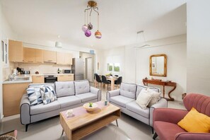 Living area - Villa Sophia & Elpis (Hersonissos)