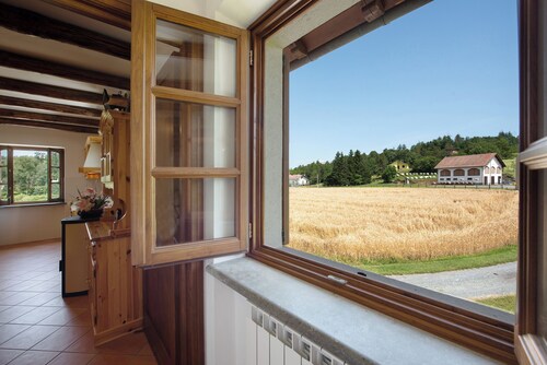 Studio Apartment 'Ant Ra Prina Chiaro Pino' with Mountain View and Shared Garden