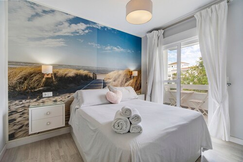Ferienwohnung Casa Blanca mit privater Terrasse, Balkon und WLAN