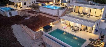 Villa 'Eleutheria' with Sea View, Wi-Fi, and Air Conditioning