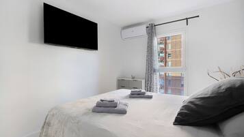 1 soveværelse, strygejern/strygebræt, gratis Wi-Fi, sengetøj