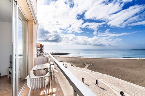 Appartement de vacances 'Vista Playa Y Mar - Vue sur la mer' avec balcon, Wi-Fi et climatisation