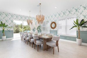 Dining - Beautiful Villa with First Class Amenities in Reunion Resort, Orlando Villa 1011 (Orlando)