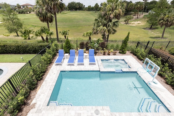 Piscine chauffée