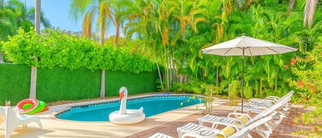 Außenpool, beheizter Pool