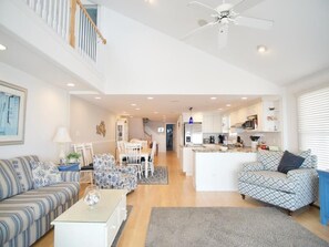 TV connectée, cheminée