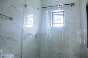 Shower, towels