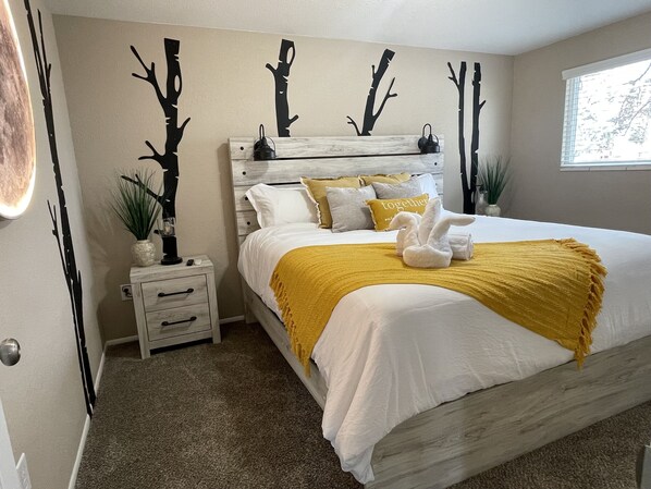 4 sovrum, strykjärn/strykbräda, gratis wi-fi och sängkläder