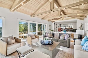 Smart TV, chimenea, videojuegos y reproductor de DVD 