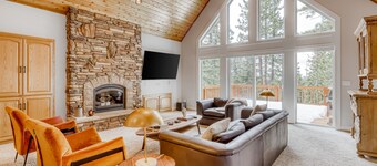 Peaceful Forest Retreat with Hot Tub, EV Charger, Game Room & Near Kings Beach