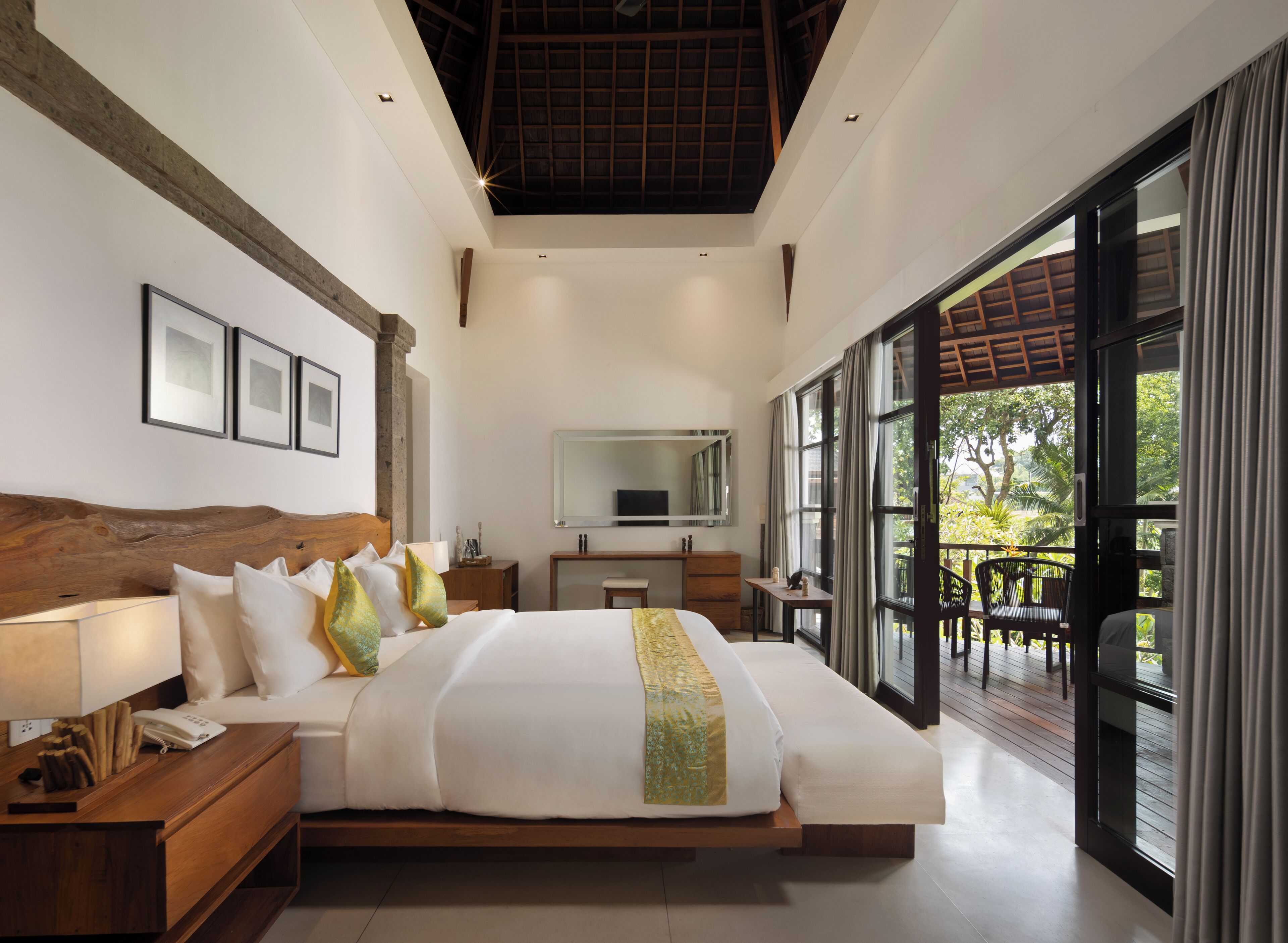 Villa, 1 soverom, hageutsikt | 1 soverom, safe på rommet, wi-fi (inkludert) og sengetøy