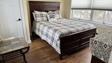 2 bedrooms, bed sheets