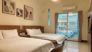 Pillow-top beds, free WiFi