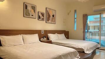 Chambre Quadruple Deluxe, vue ville