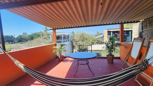 House with Beautiful Terrace Near Airport