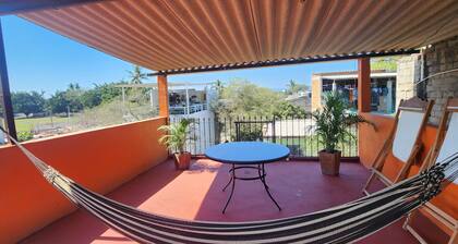 House with Beautiful Terrace Near Airport