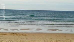 A beach with a sandy shore and gentle waves. - Appartement Village de Vacances (Parentis-en-Born)