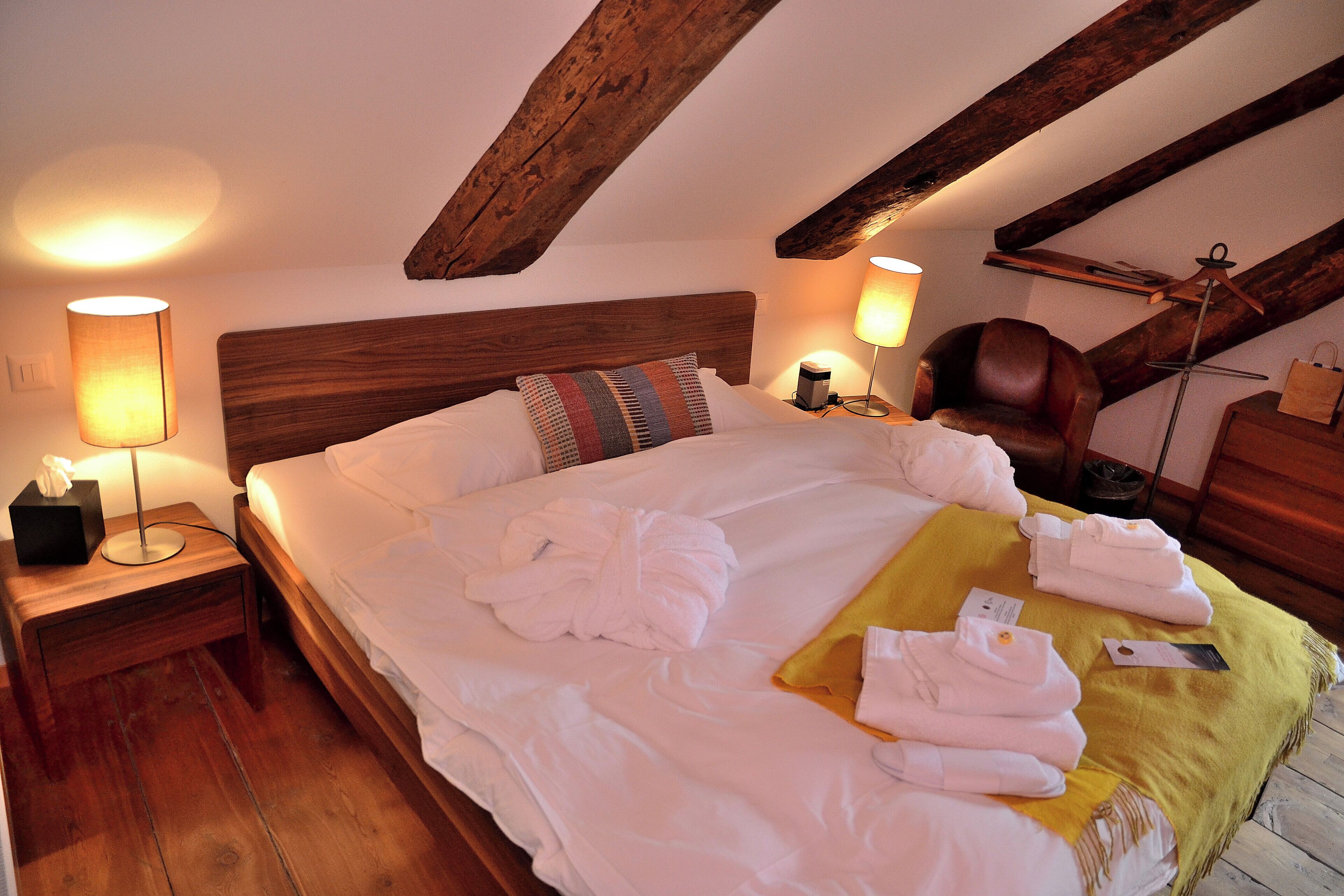 Chambre Double Classique, vue montagne