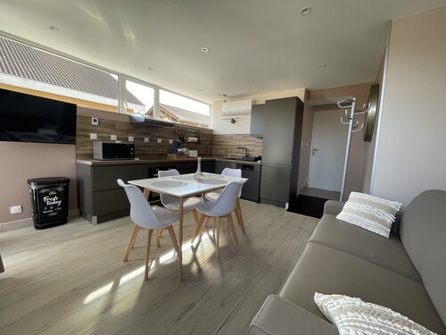 Suite privative au pied des montagnes isere