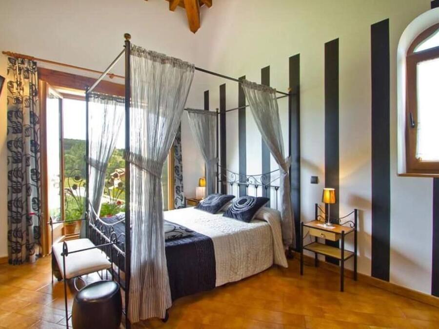 Superior Quadruple Room, Hot Tub | Down comforters, memory foam beds, individually decorated