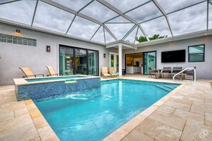 Pool - Siesta Key Modern Retreat with Heated Pool & Spa (Sarasota)