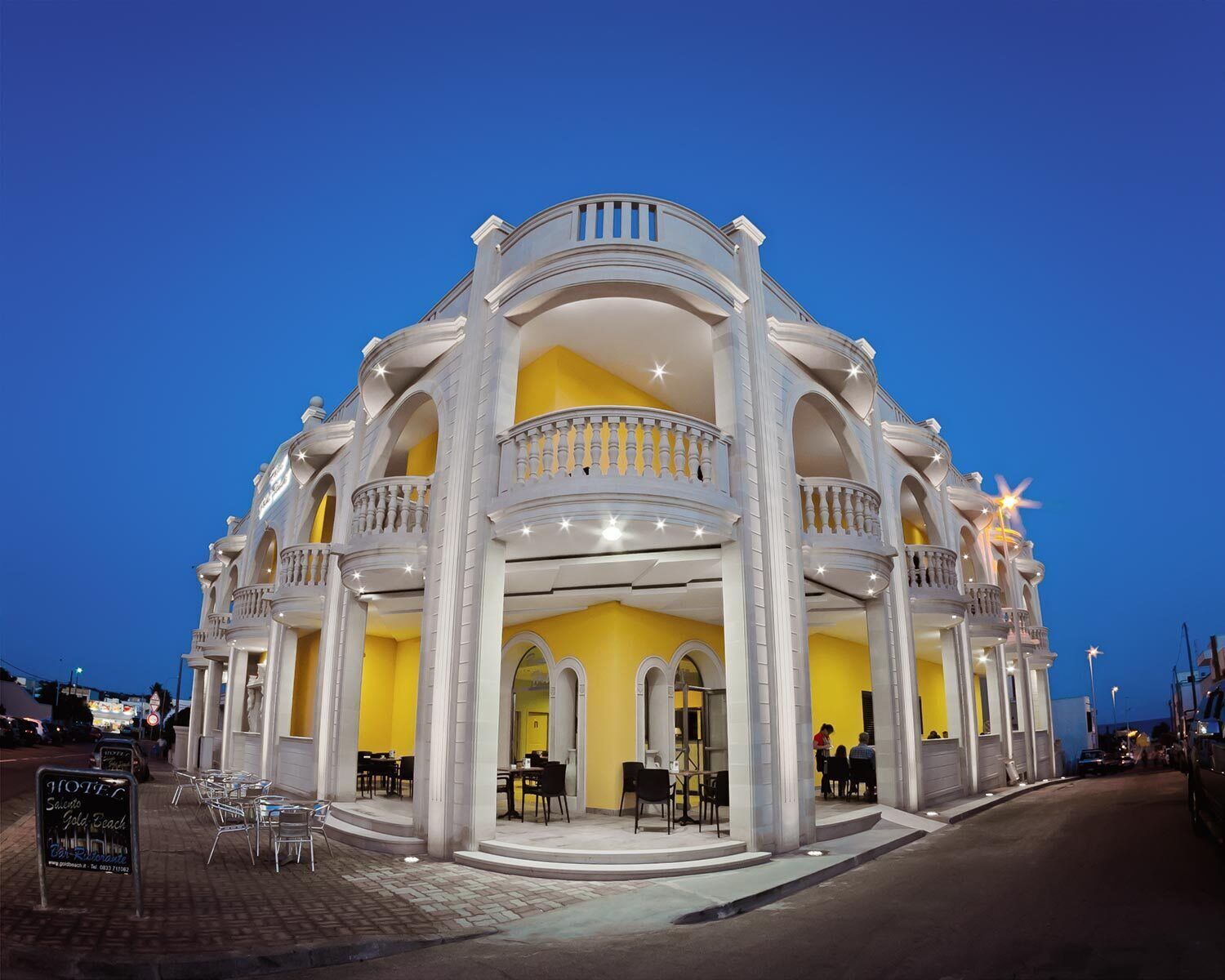 Façade de l’hébergement