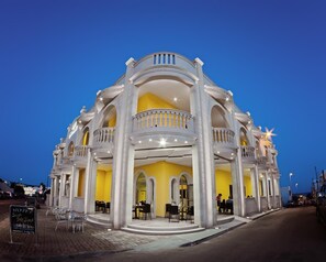 Façade de l’hébergement