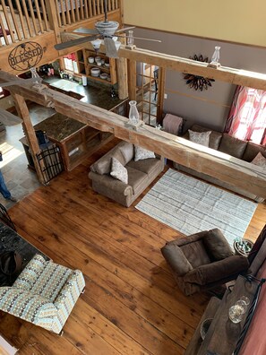 TV connectée, cheminée