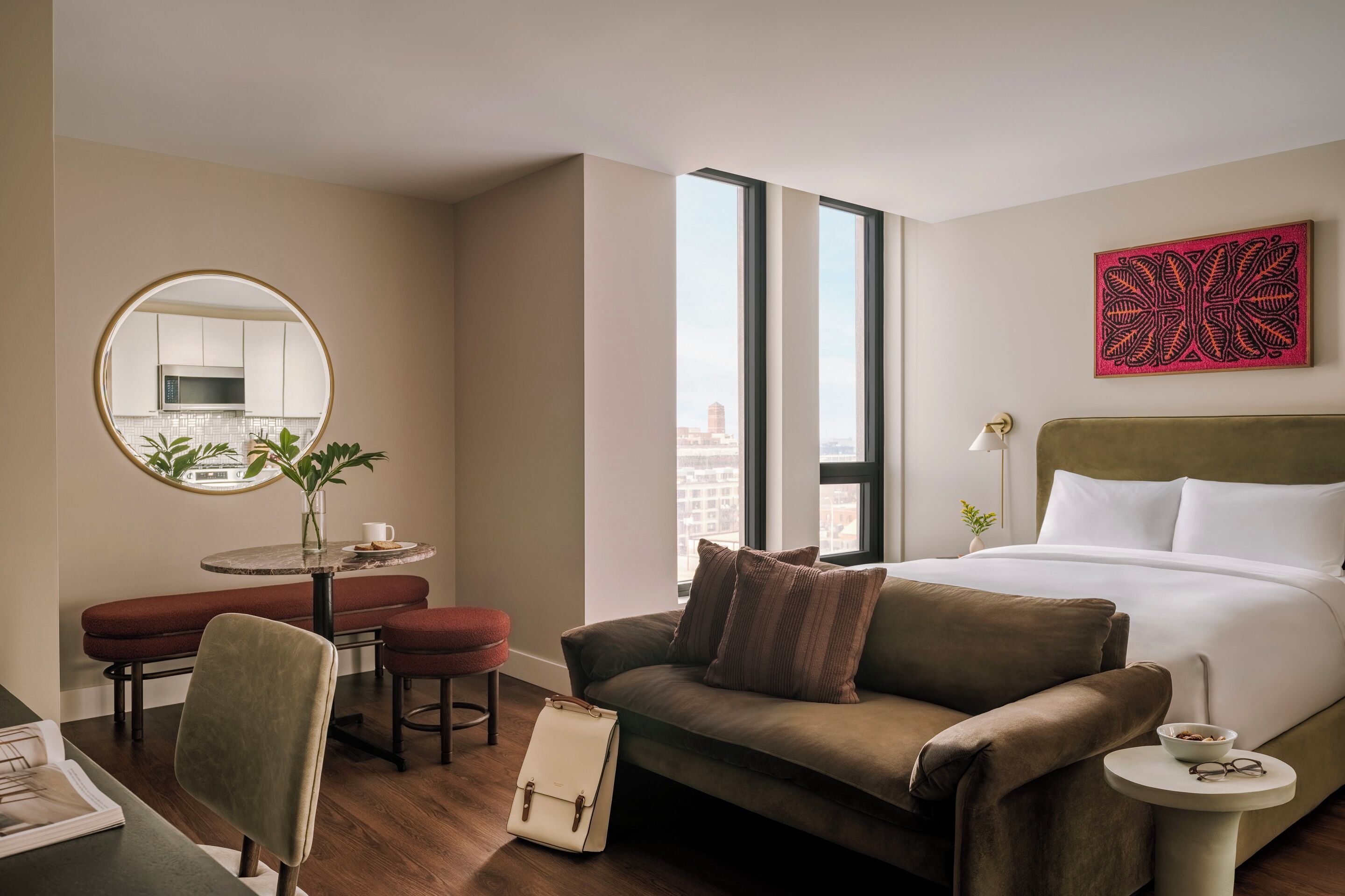 Sonder at North Loop Green | Queen Studio Apartment