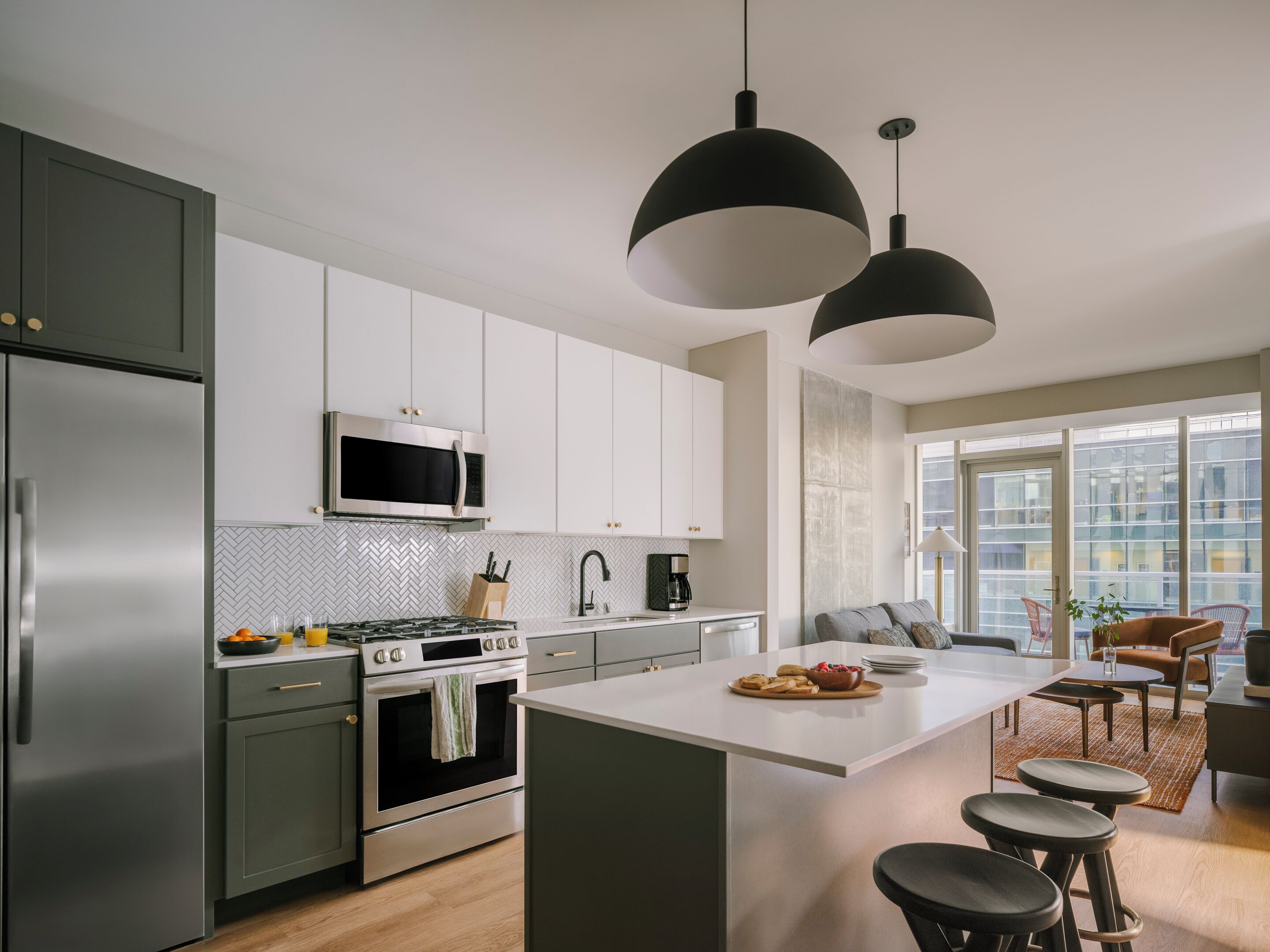 Sonder at North Loop Green | Spacious One-Bedroom Apartment w/ City View