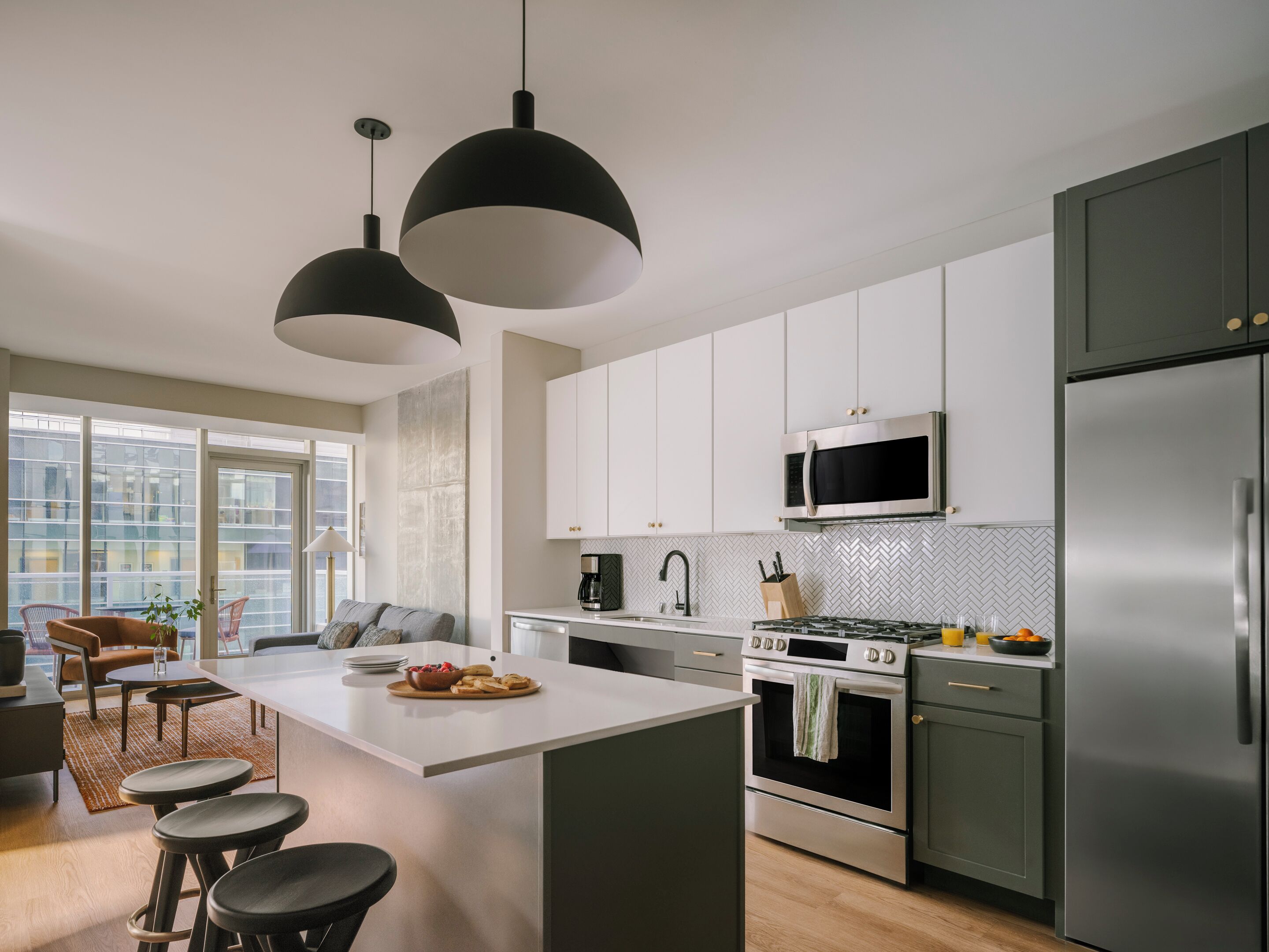 Sonder at North Loop Green | Accessible One-Bedroom Apartment w/ City View