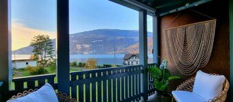 "fischerhüsli" Directly on Lake Thun