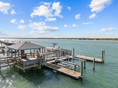 Aquarium #159 - Soundfront Home on Wrightsville Beach w/ Private Dock!