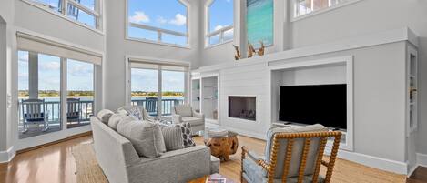 TV, video games, DVD player, ping pong