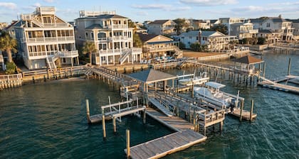 Aquarium #159 - Soundfront Home on Wrightsville Beach w/ Private Dock!