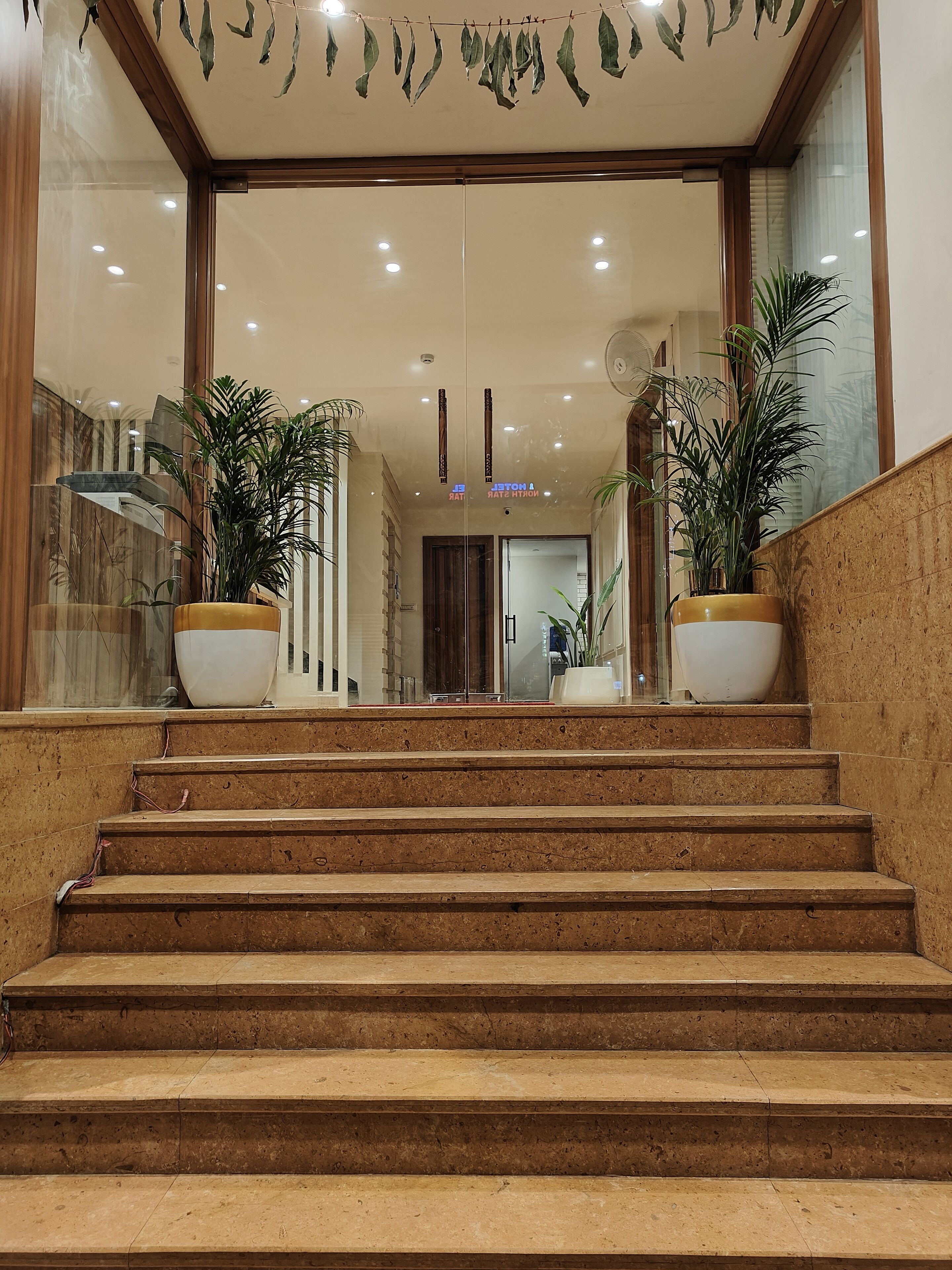 Façade de l’hébergement