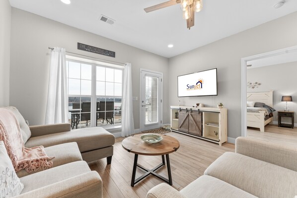 Apartment, 3 Schlafzimmer | Wohnbereich | Smart-TV