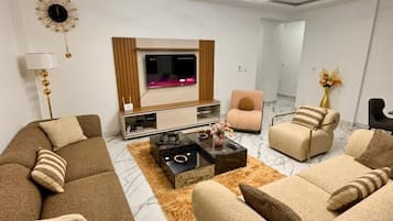 Apartamento elite | Área de estar
