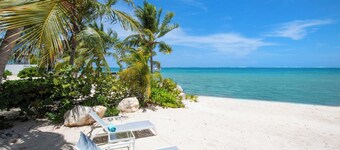 Blue Moon: Upgraded Cottage w/Sandy Beach + Backyard Snorkeling Next to Ocean Frontiers