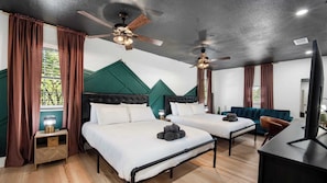4 habitaciones, wifi y ropa de cama 