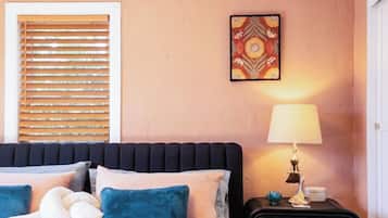 2 chambres, fer et planche à repasser, lit parapluie, Wi-Fi gratuit