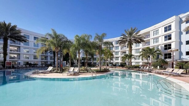 Outdoor pool - "2br At Meliá Orlando Celebration #528" (Celebration)