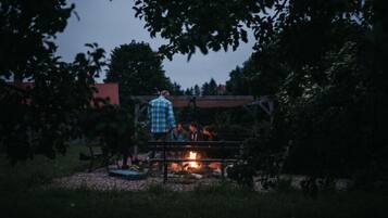 Overnatningsstedets område