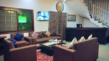 Sala de estar en el lobby
