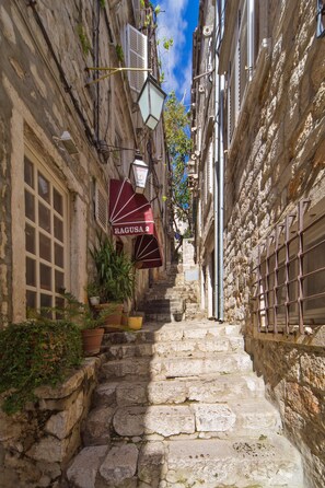 Façade de l’hébergement