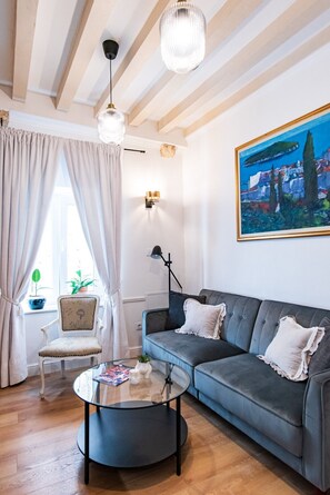 Apartamento urbano, para não fumantes | Área de estar